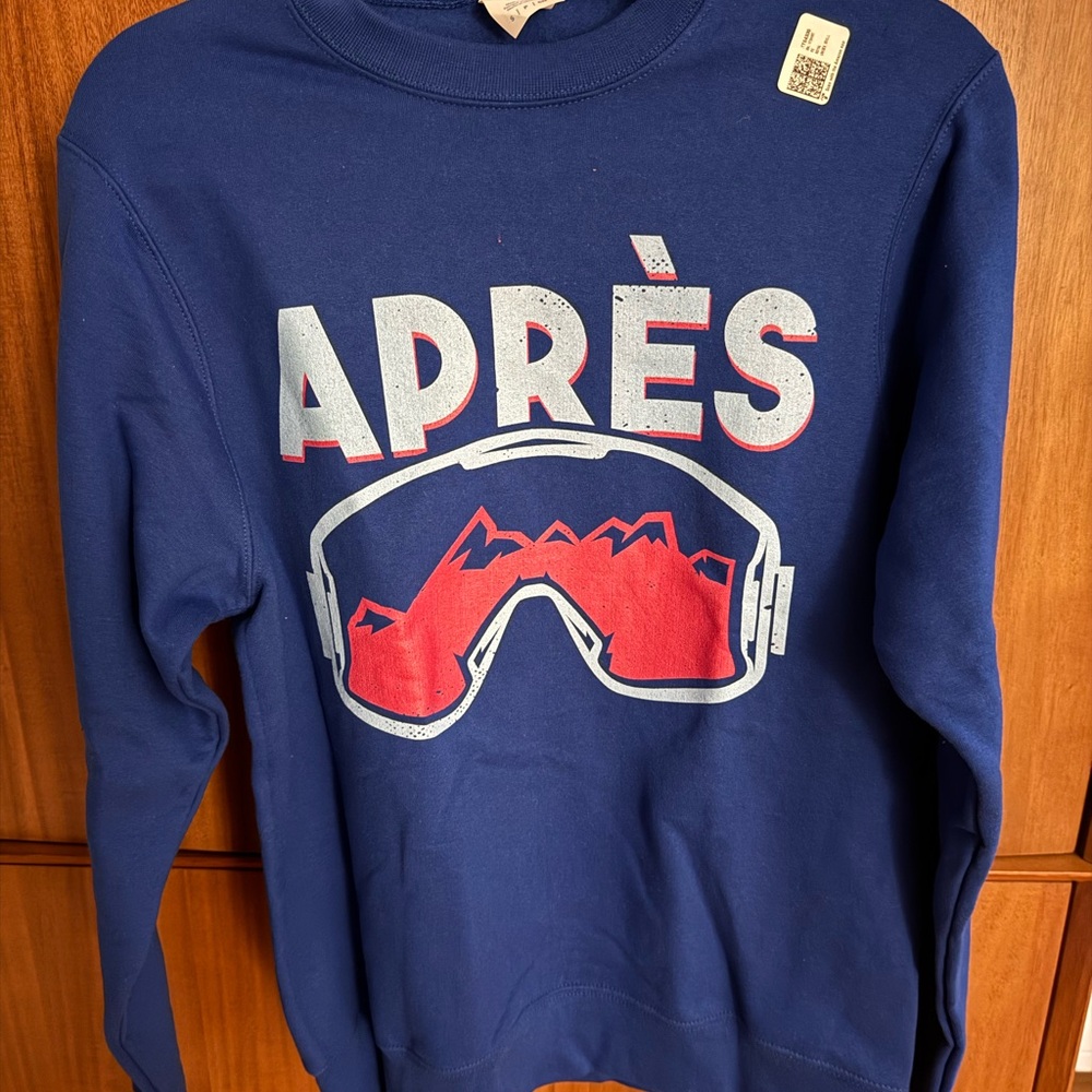 Port Authority Blue Après Ski Sweatshirt